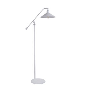 Moka Beyaz Lambader Metal Başlikli