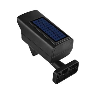Kamera Görünümlü 63 Led'li Solar Şarjlı Sensörlü Lamba – Dış Mekan Güvenlik Işığı