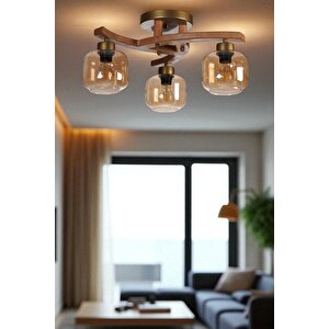 Weston 3 Lü Naturel Bal Camli Plofonyer Avi̇ze