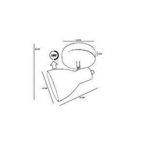 Oti̇s Tekli̇ Mat Krom Plafonyer Avi̇ze