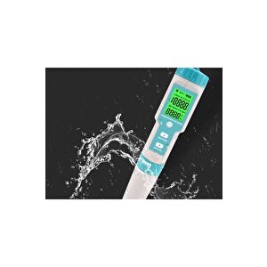 7in1 Ph/tds/ec/orp/deniz Suyu Ağırlık/tuzluluk/sıcaklık C-600 Ph Ölçer Su Kalitesi Monitörü