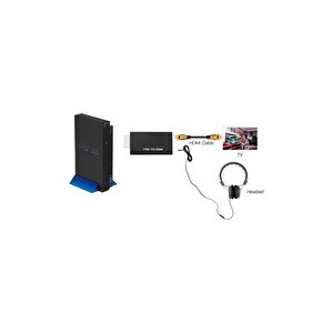 Ps2 To Hdmi Tv Kablosu Çevirici Dönüştürücü Adaptör