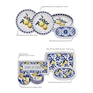Odore Di Limone Kahvaltı Takımı 6 Kişilik  1902
