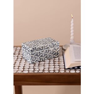 Sedef Dikdörtgen Kutu 21x12x10 Cm Tlc0088