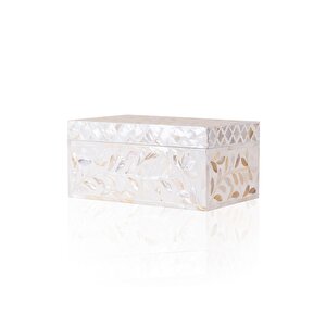 The Mia Sedef Dikdörtgen Kutu 25x16x12 Cm Tlc0071