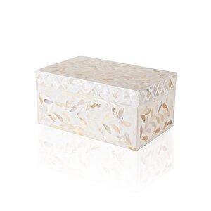 The Mia Sedef Dikdörtgen Kutu 25x16x12 Cm Tlc0071
