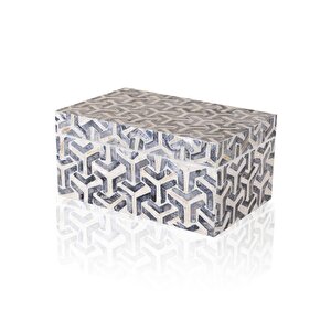Sedef Dikdörtgen Kutu 25x16x12 Cm Tlc0087