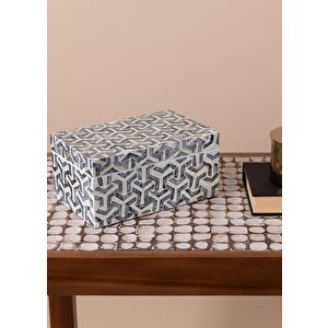 Sedef Dikdörtgen Kutu 25x16x12 Cm Tlc0087