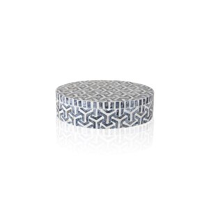 Sedef Yuvarlak Kutu 30x23x8 Cm Tlc0090