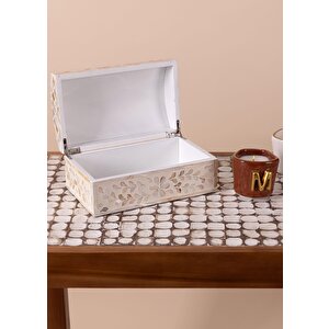 Sedef Kutu Dikdörtgen 25x15x12 Cm Tlc0077