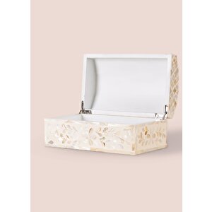 The Mia Sedef Kutu Dikdörtgen 25x15x12 Cm Tlc0077