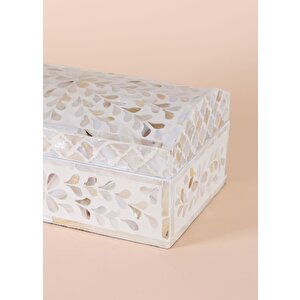 The Mia Sedef Kutu Dikdörtgen 25x15x12 Cm Tlc0077