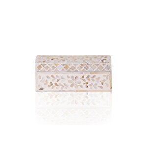 The Mia Sedef Kutu Dikdörtgen 25x15x12 Cm Tlc0077
