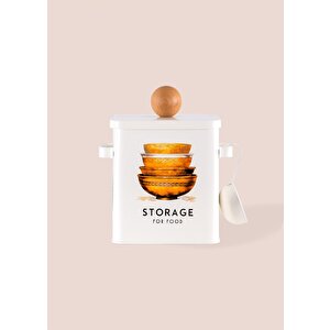 The Mia Storage Mutfak Saklama Kabı 13x20x23 Cm