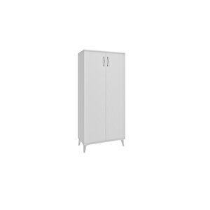 Mdf Topaz 7 Bölmeli Mutfak Dolabı Beyaz