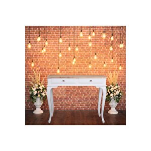 Beyaz Ceviz Eskitme Roys Ahsap Dresuar 1006