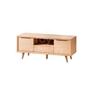 4535 Masif Ham 140 Cm Retro Tv Ünitesi