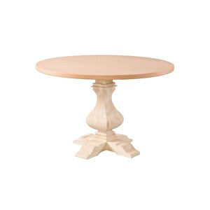 Roys Ahşap 5035 Masif Ham 110 Cm Star Sabit Yuvarlak Yemek Masası