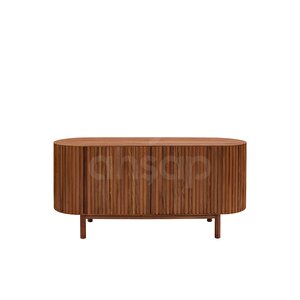 Roys Ahşap Toscana Açık Ceviz 140 Cm 2 Kapaklı Çıtalı Konsol