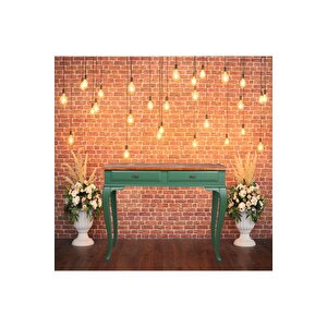 Roys Ahsap Yeşil Masif Koyu Ceviz Dresuar 2024