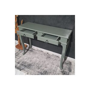 Roys Ahsap 7033 Cement Grey 100 Cm Çekmeceli Ahşap Dresuar
