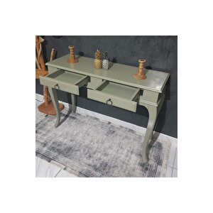 Roys Ahsap 7034 Yellow Grey 100 Cm Çekmeceli Ahşap Dresuar