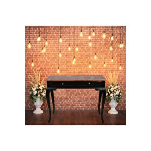 Roys Ahsap Siyah Koyu Ceviz Dresuar 2020