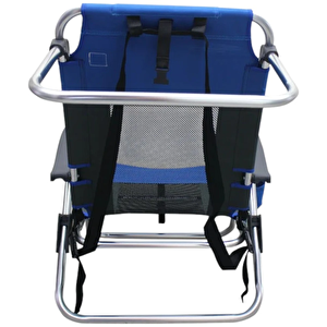 Funky Chairs Beach Star Light Plaj Şezlong Sandalye- Blue