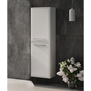 Nuvola 40 Cm Kaşmir Banyo Boy Çamaşır Dolabı