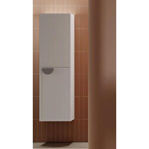 Molino 40 Cm Beyaz Banyo Boy Çamaşır Dolabı