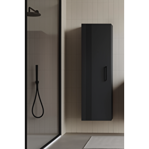 Bari 40 Cm Mat Antrasit Boy Dolabı