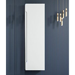 Malta 40 Cm Beyaz Banyo Boy Çamaşır Dolabı