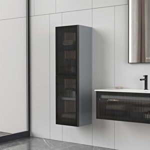 Urban 40 Cm Antrasit Banyo Boy Çamaşır Dolabı