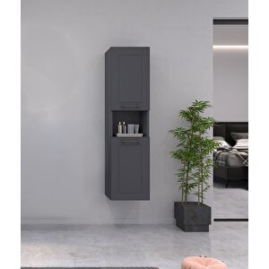 Limpo 35 Cm Antrasit Banyo Boy Çamaşır Dolabı