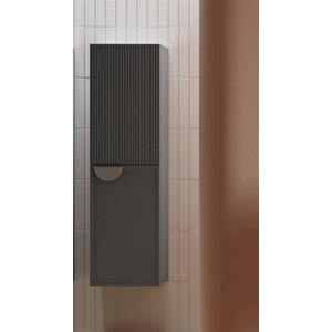 Molino 40 Cm Antrasit Banyo Boy Çamaşır Dolabı