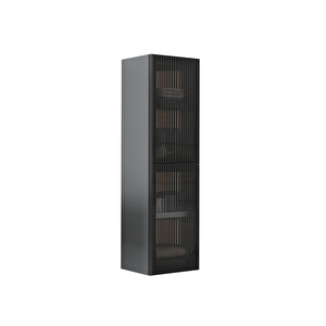 Urban 40 Cm Siyah Banyo Boy Çamaşır Dolabı