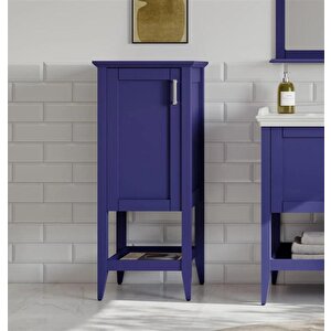Bastle 47 Cm Lacivert Banyo Boy Çamaşır Dolabı