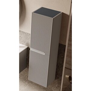 Moonlight 40 Cm Vizon Banyo Boy Çamaşır Dolabı