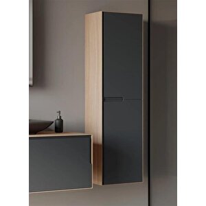 Craft 40 Cm Meşe Banyo Boy Çamaşır Dolabı