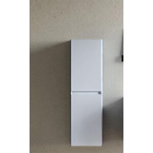 Lusso 40 Cm Beyaz Banyo Boy Çamaşır Dolabı