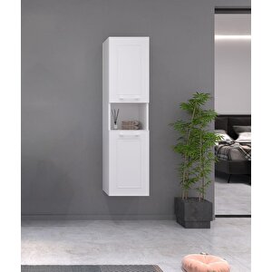 Limpo 35 Cm Beyaz Banyo Boy Çamaşır Dolabı