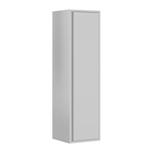 Verona 40 Cm, Beyaz Banyo Boy Çamaşır Dolabı