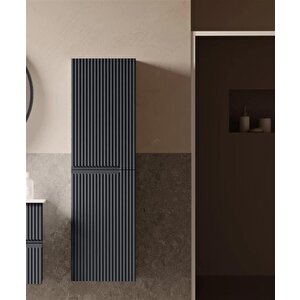 Moonlight 40 Cm Antrasit Banyo Boy Çamaşır Dolabı