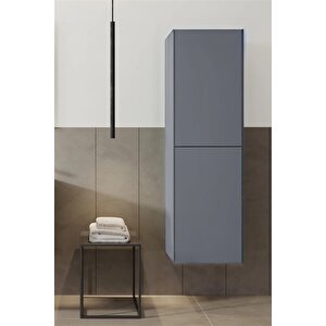 Milano 40 Cm Gri Banyo Boy Çamaşır Dolabı