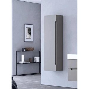Malta 40 Cm Gri Banyo Boy Çamaşır Dolabı