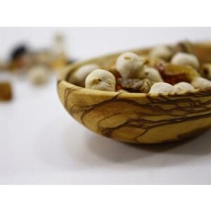 Zeytin Ağacı Ahşap Kısa Tencere Kaşığı