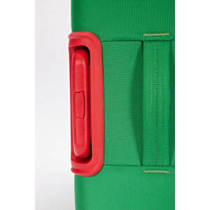Benetton Büyük Boy Kumaş Valiz Yeşil Bnt2800