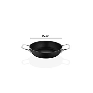 Dark Yanmaz Yapışmaz Titanyum Kaplama Sahan 22 Cm