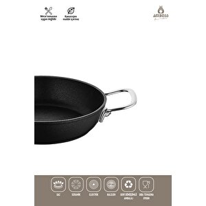 Dark Yanmaz Yapışmaz Titanyum Kaplama Sahan 20 Cm