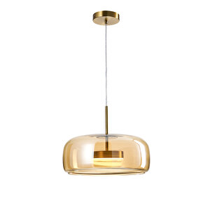 Nantes 12 Watt 3000k Eskitme Bal Camlı Tekli Led Sarkıt Avize